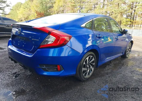 2019 Honda Civic Sport z USA, uszkodzony, nr VIN 2HGFC2F80KH504008